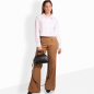 Preview: Henkeltasche als Crossbody Tasche aus Nappaleder Schwarz